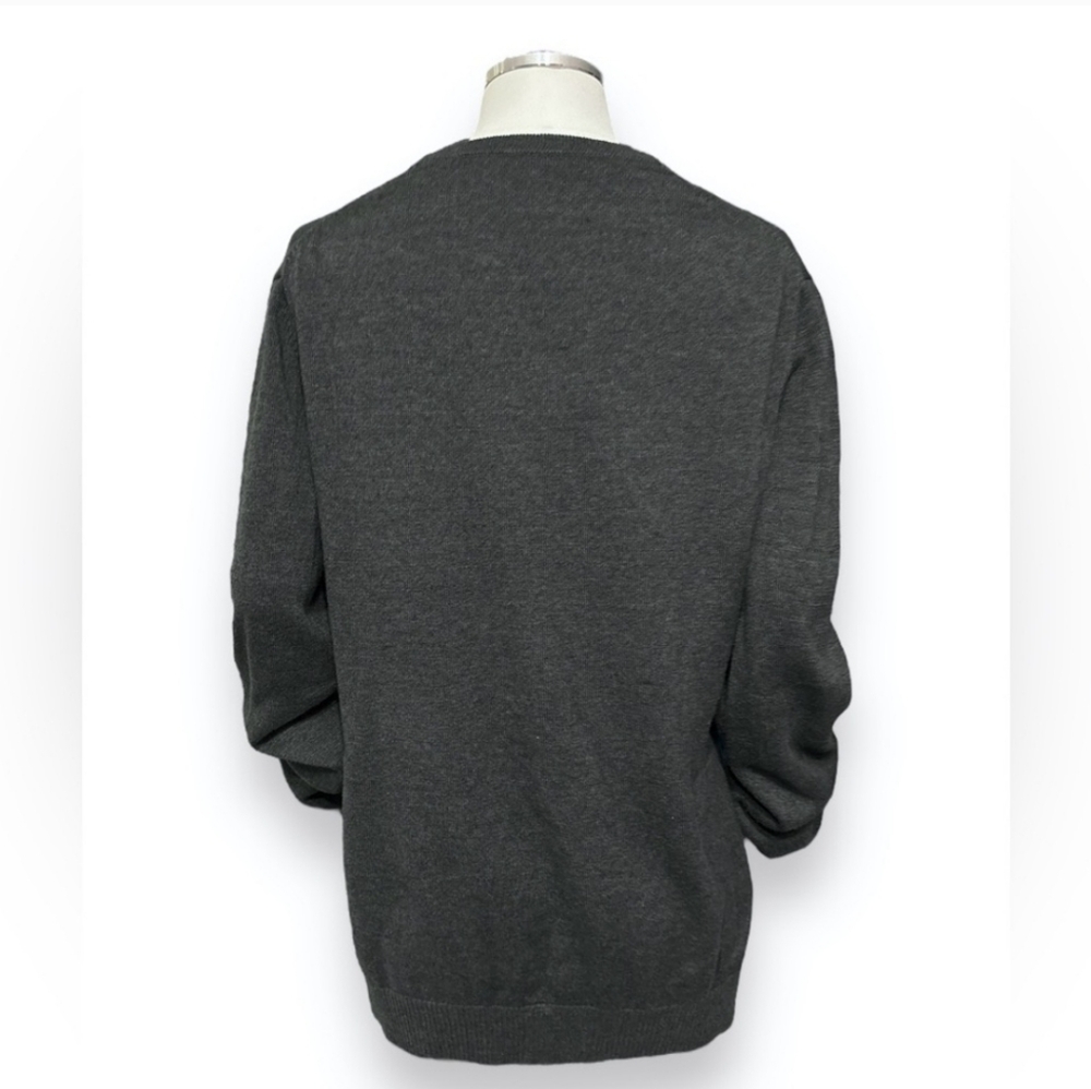 BOSE Grey Cotton Blend Cardigan - Picture 3 of 7